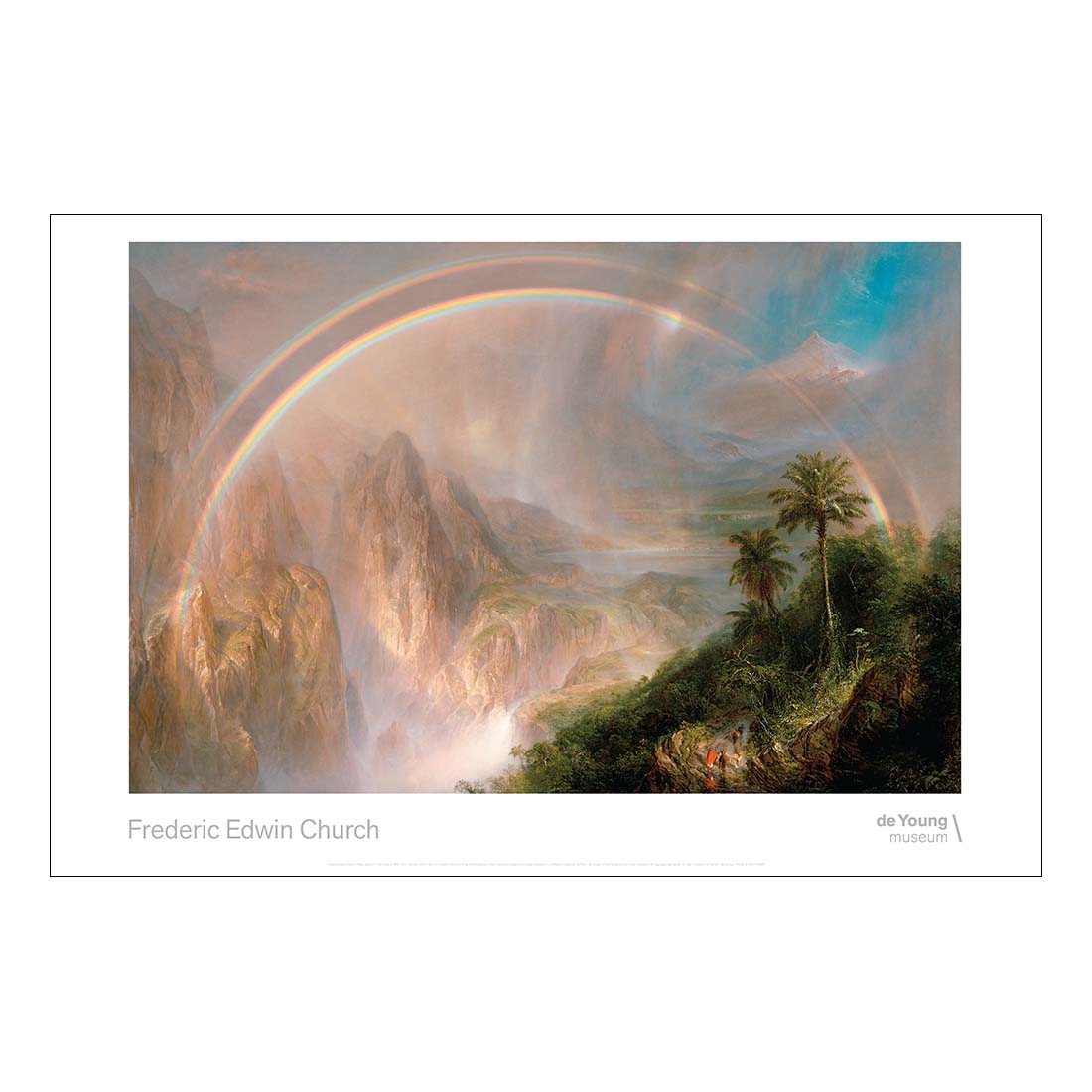 Frederic Edwin Church Rainy Season in the Tropics Poster