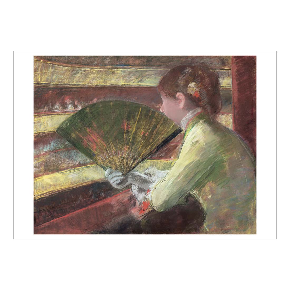 Mary Cassatt In the Loge Postcard