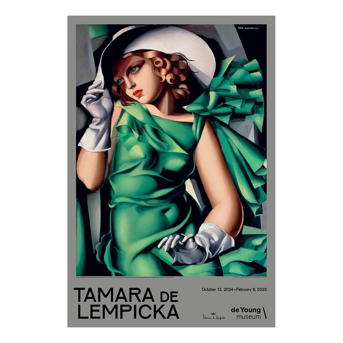 Tamara de Lempicka Exhibition Poster