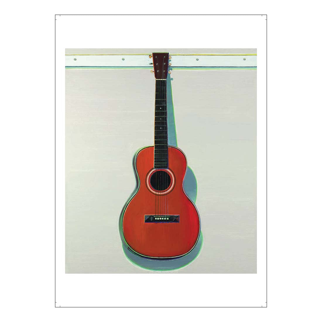 Thiebaud Guitar Postcard
