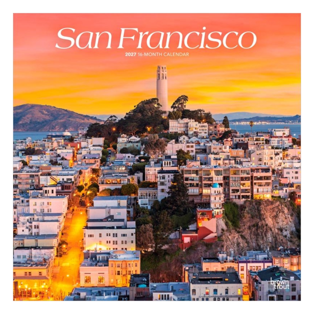 San Francisco 2027 Wall Calendar