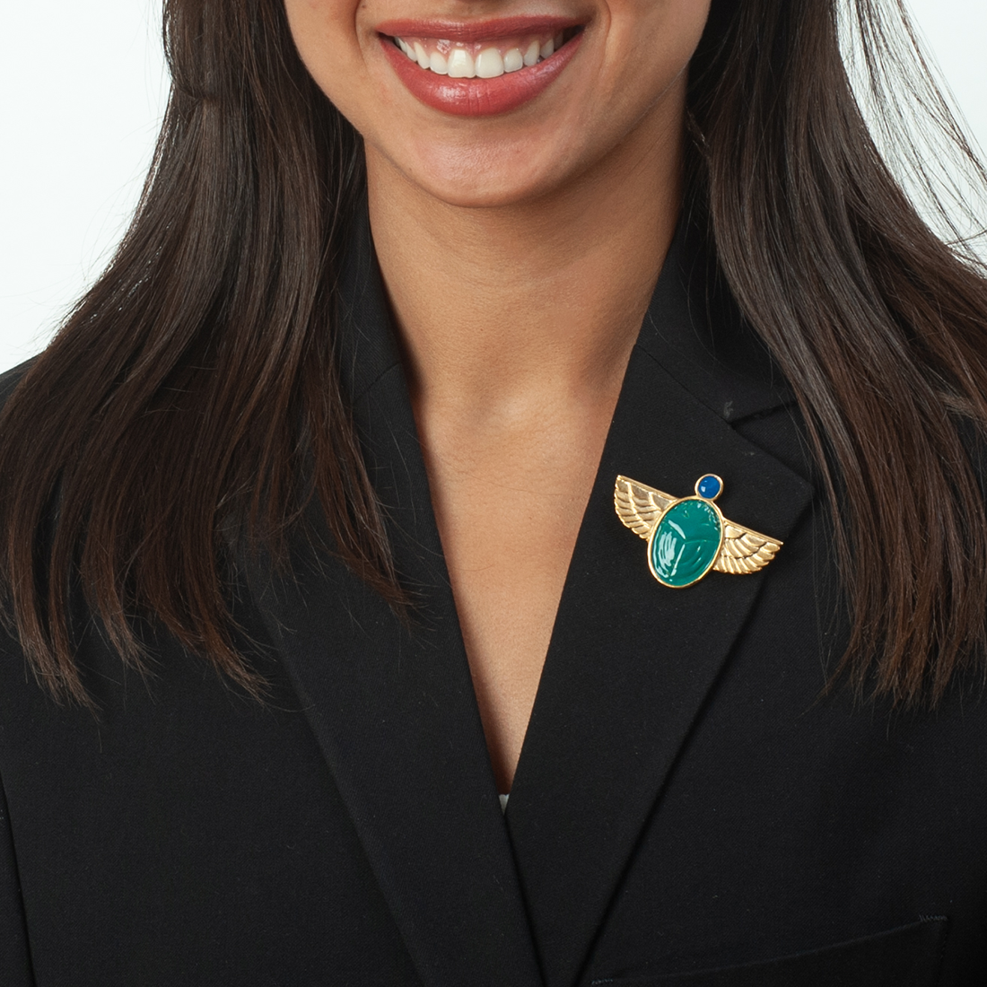 Scarab Convertible Brooch and Pendant