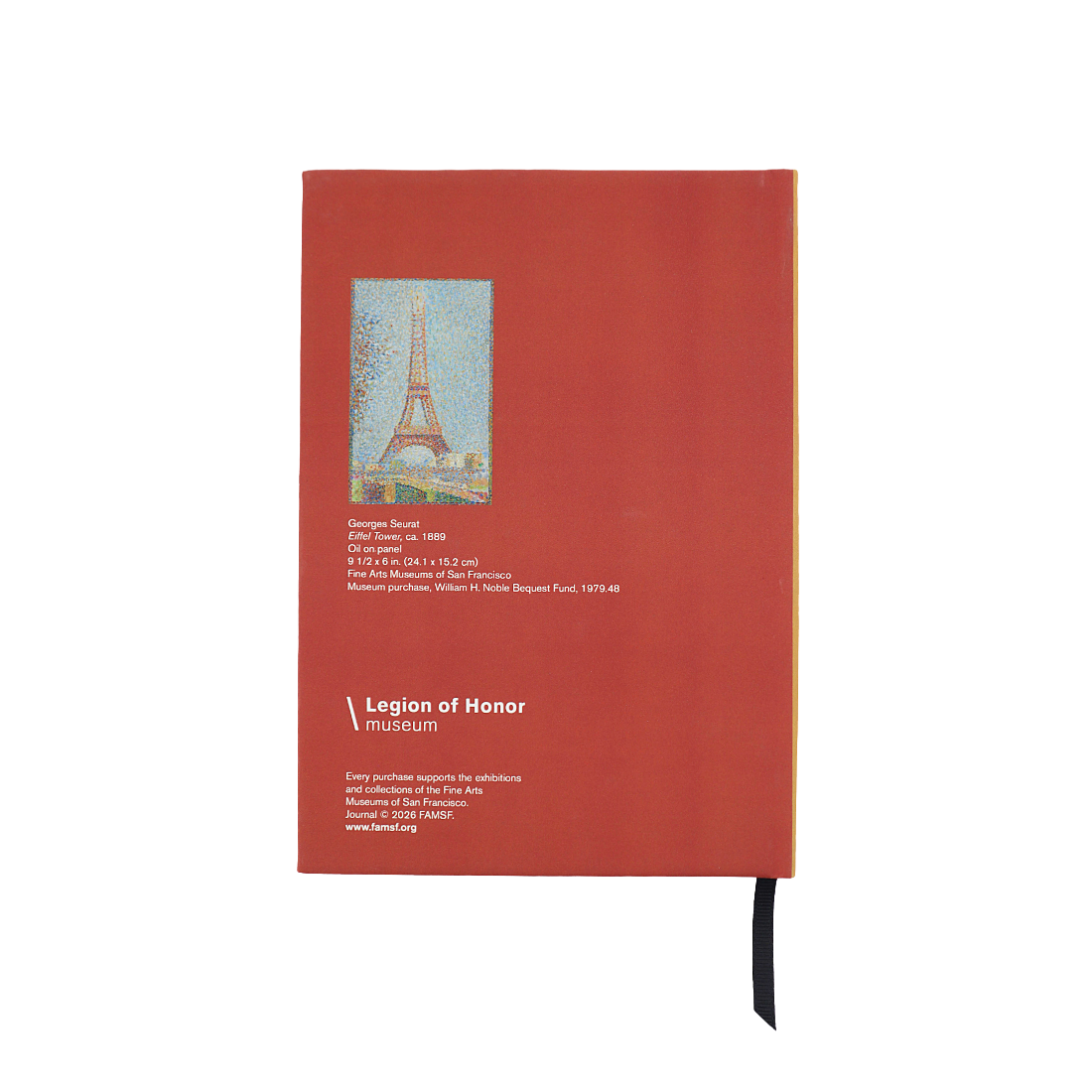 Seurat Eiffel Tower Large Journal