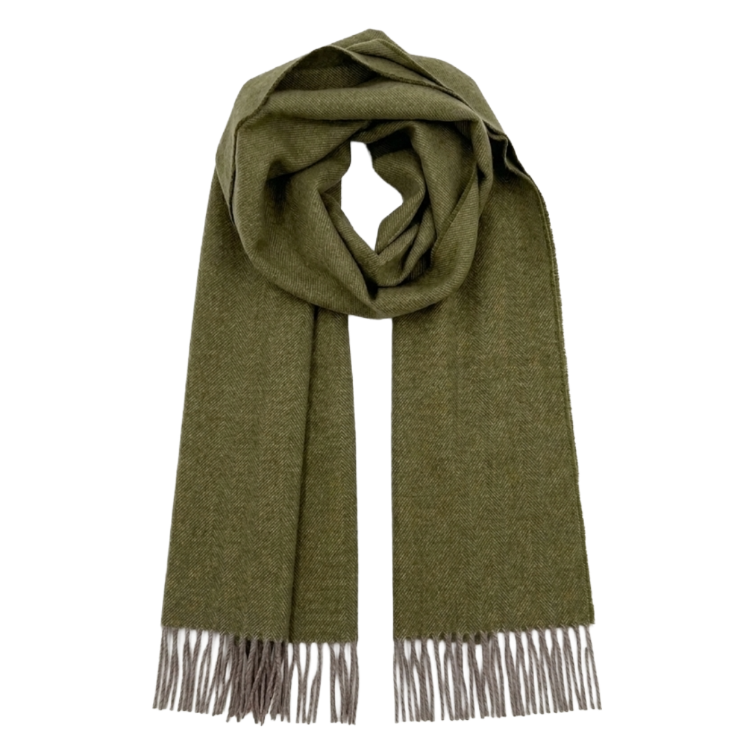 Olive Alpaca Scarf