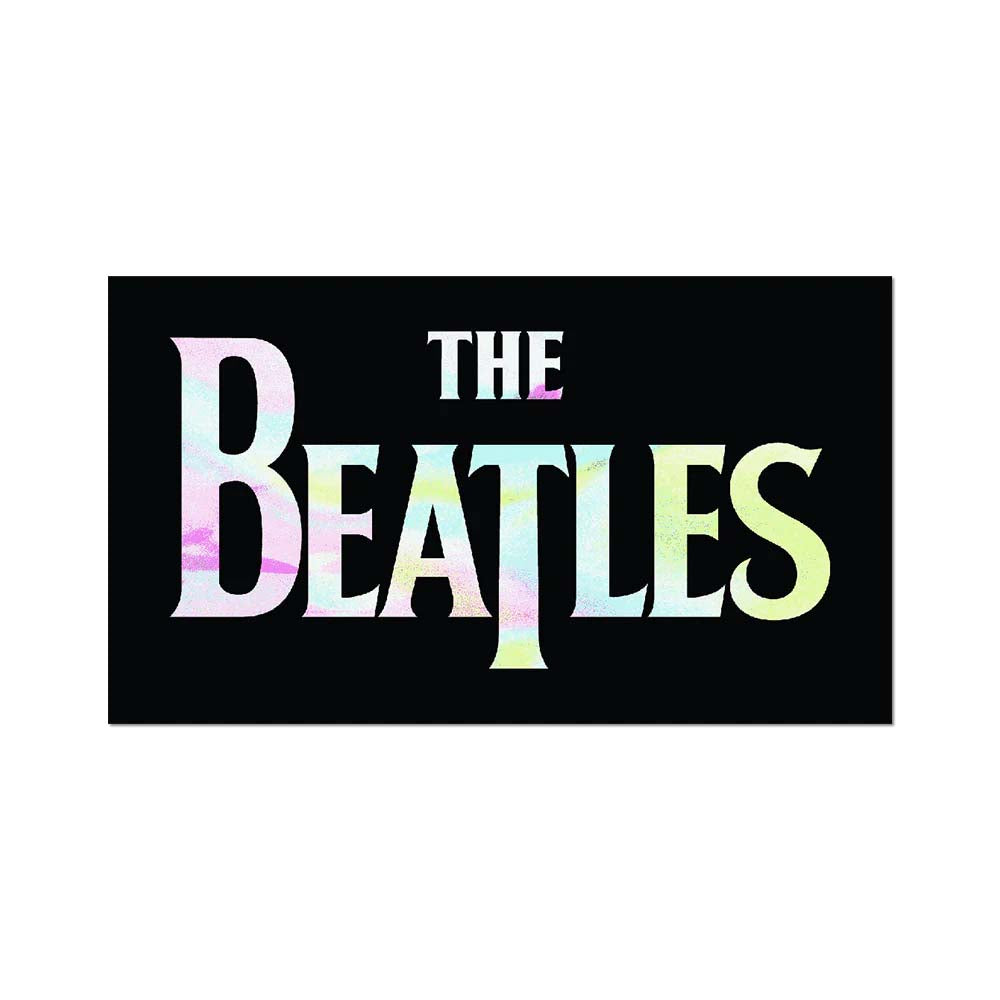 The Beatles Logo Die Cut Sticker