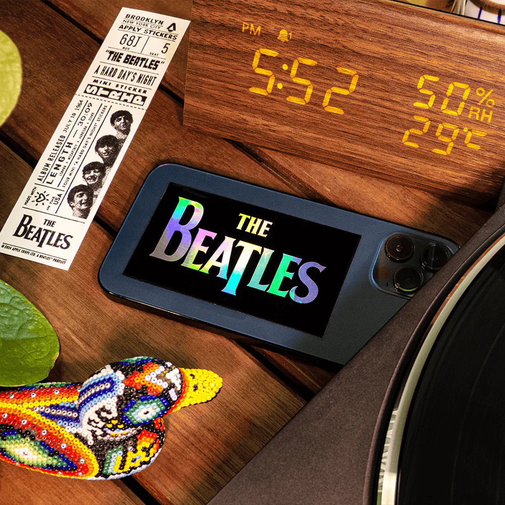 The Beatles Logo Die Cut Sticker