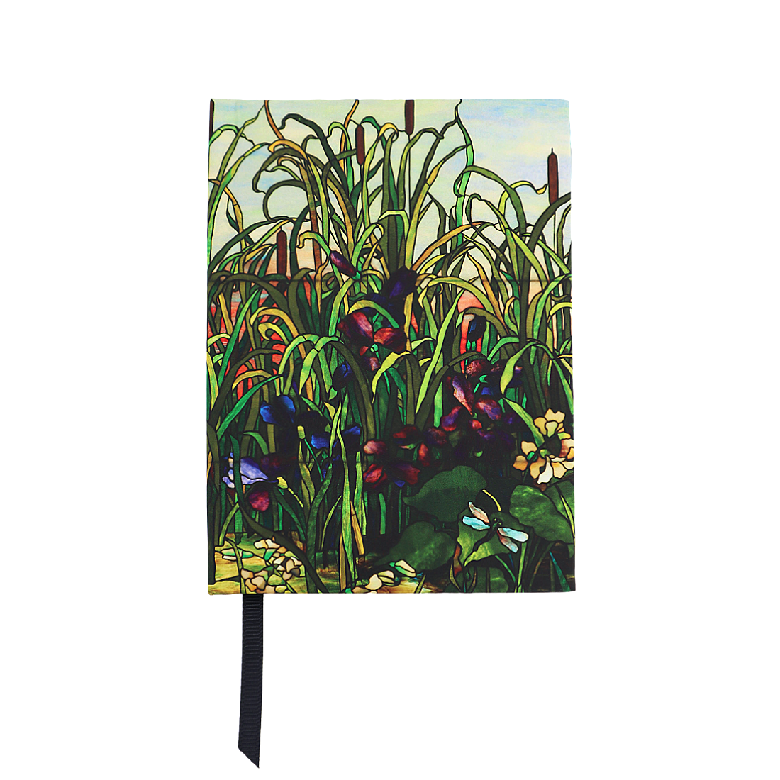 Lederle and Geissler Iris, Lily and Cattail Window Small Journal