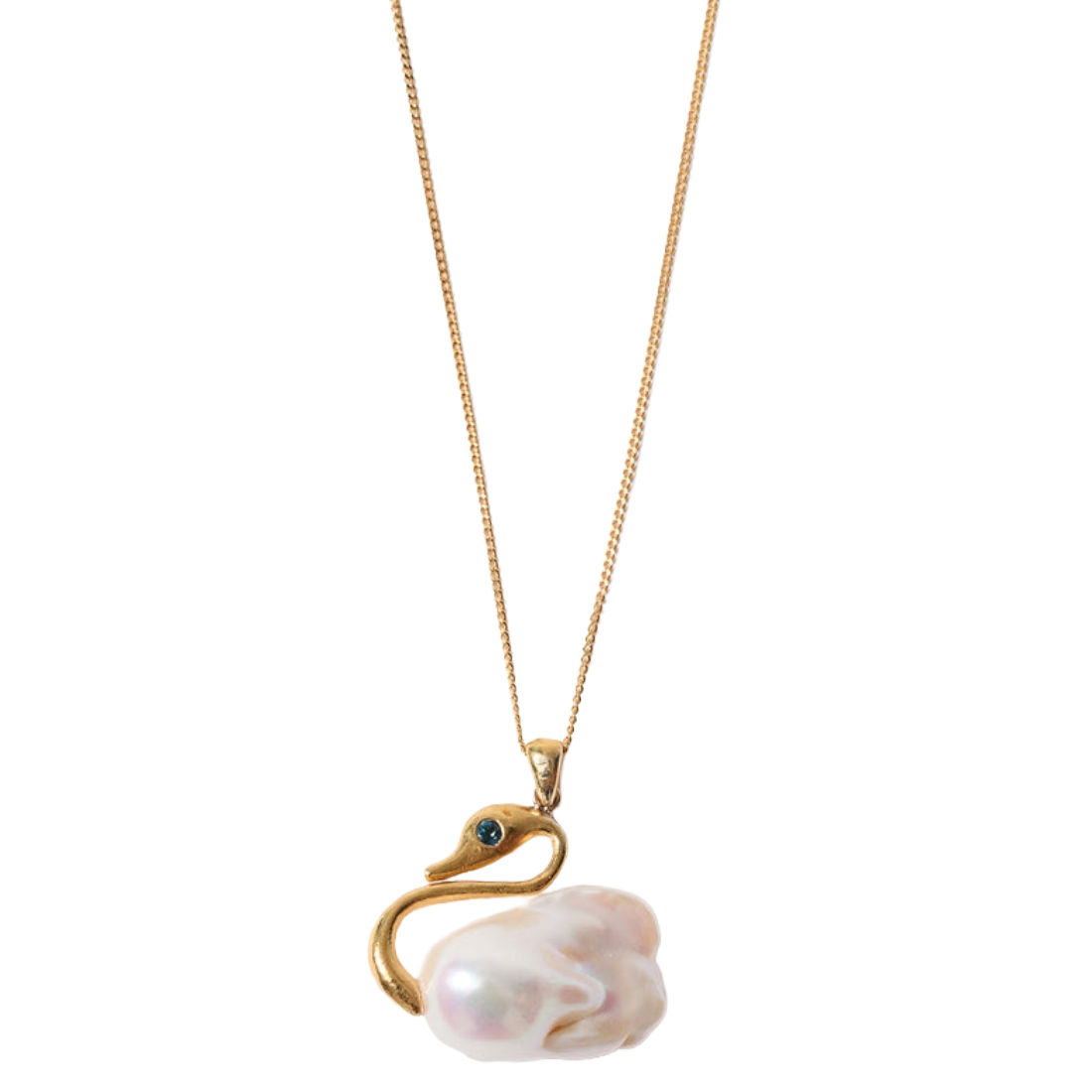 Swan Pearl Pendant