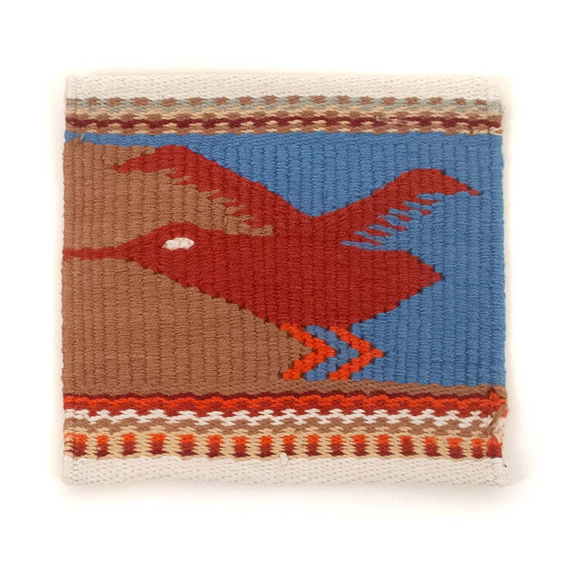 Handwoven Tapestry Coaster Set
