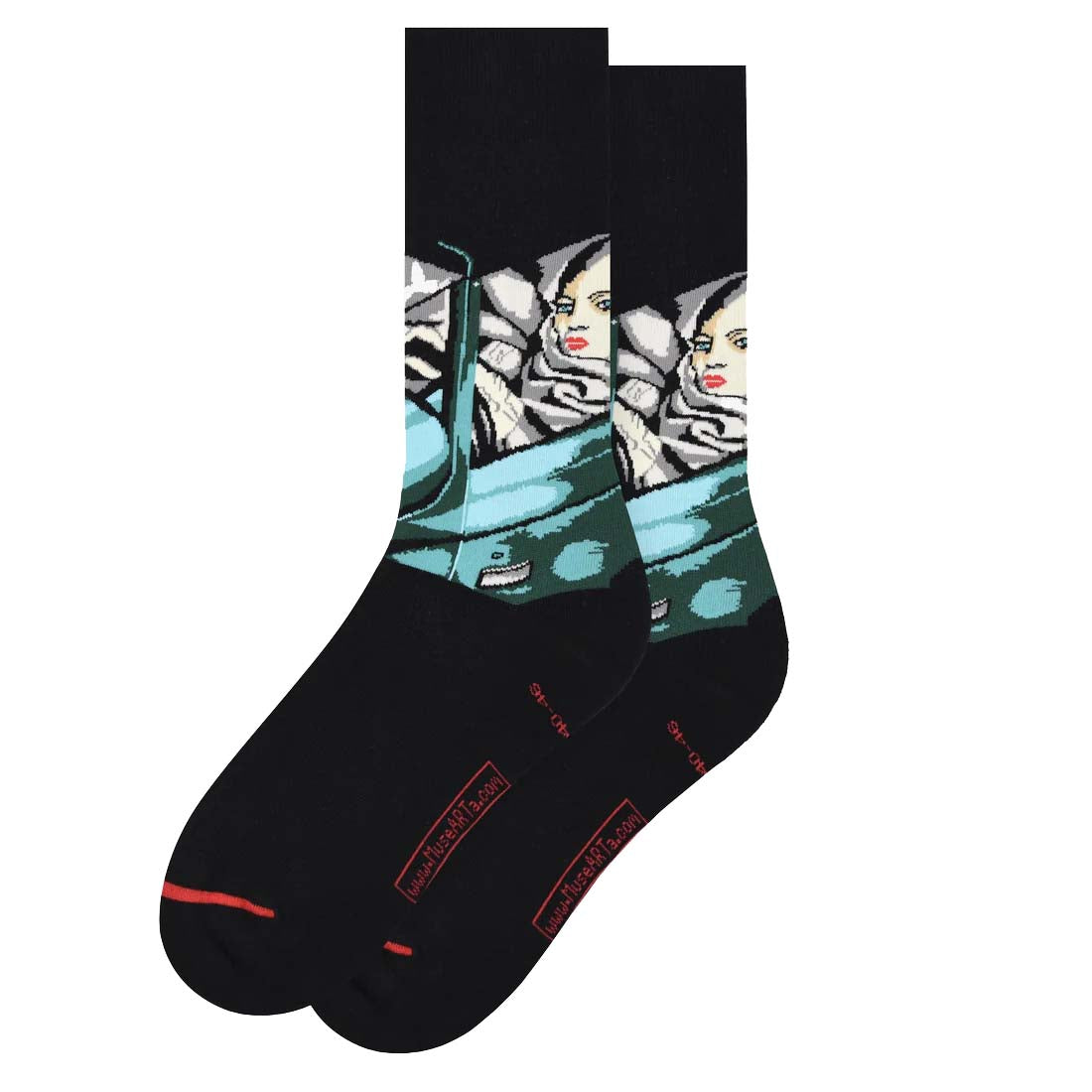 Tamara de Lempicka Tamara in Green Bugatti Men&#39;s Socks