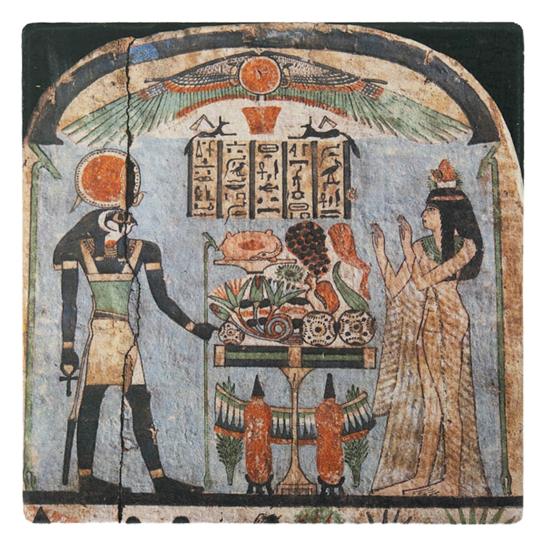 Religious Stela of Djedamunesankh Coaster
