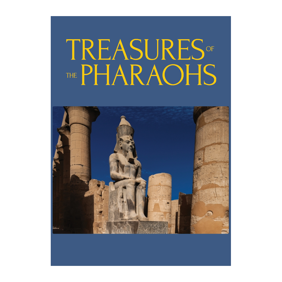 Black Granite Colossal Statue of Ramses II Magnet