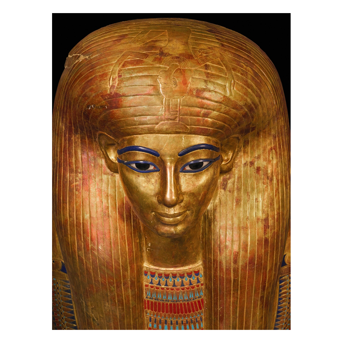 Outer Anthropoid Coffin of Thuya Postcard