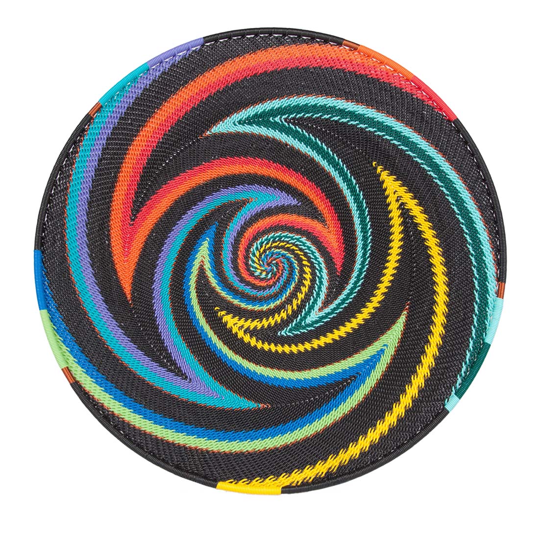 Rainbow Telephone Wire Medium Platter
