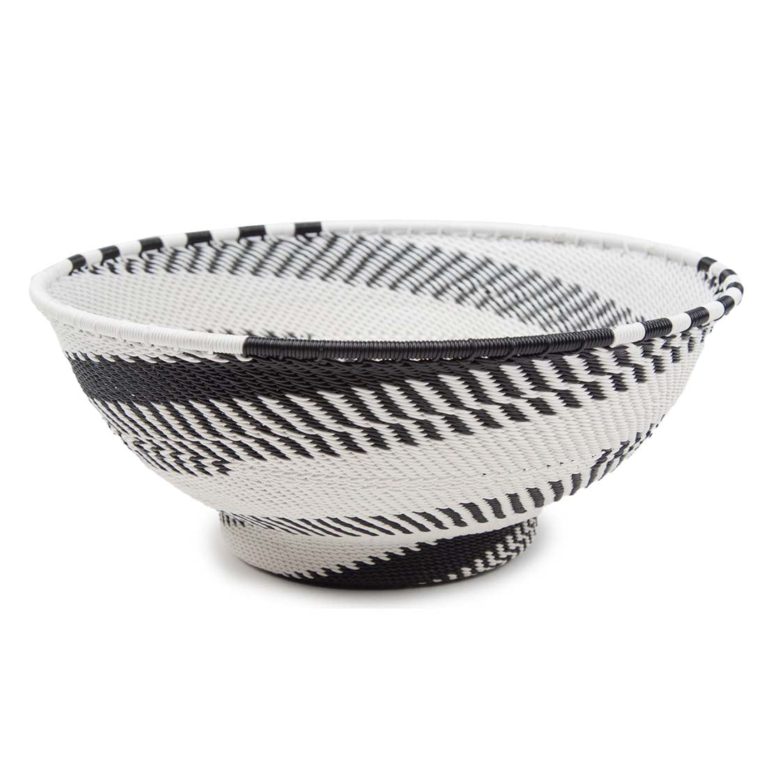 Telephone Wire Large Round Bowl