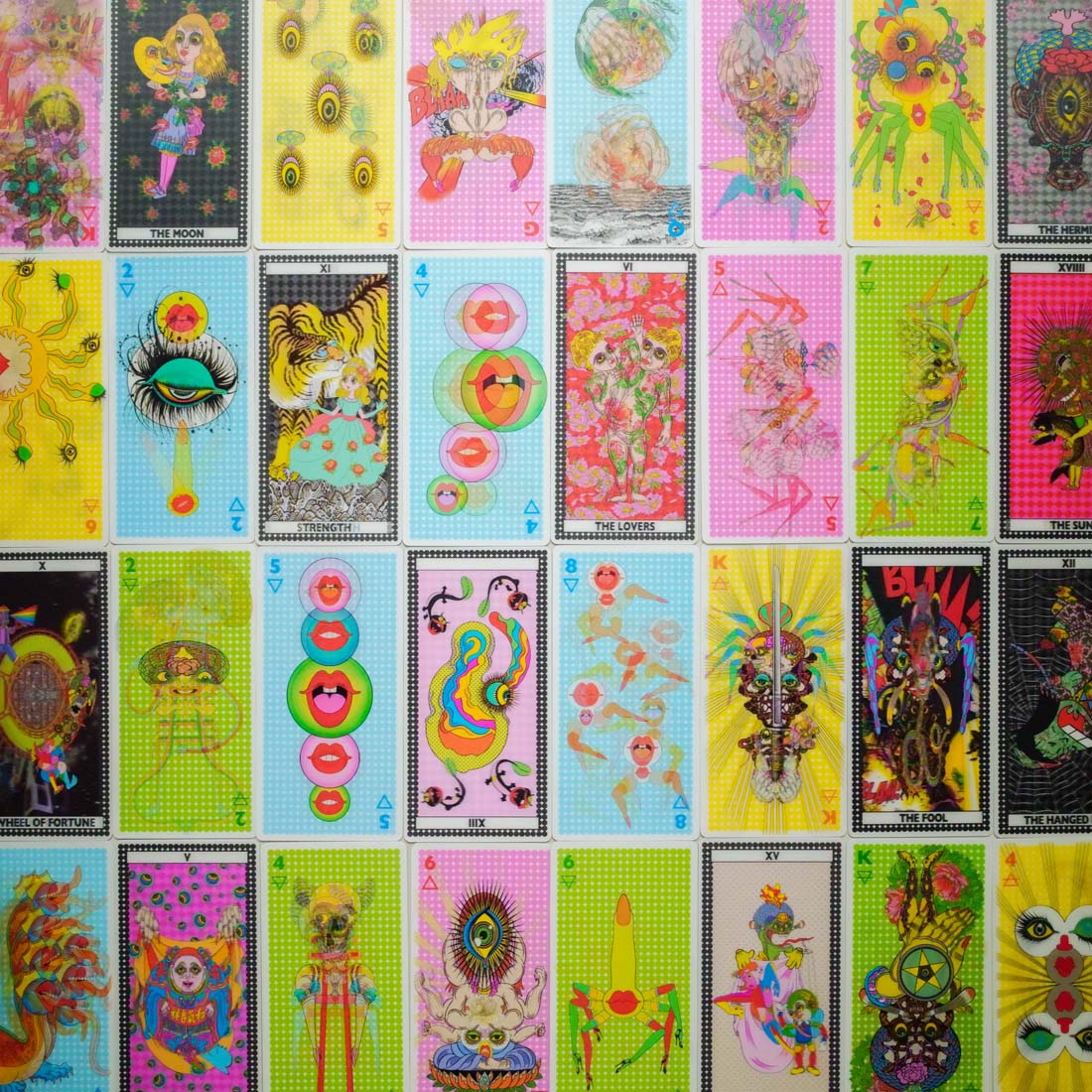 Tanaami TTT The TANAAMI Bronze Tarot Card Deck