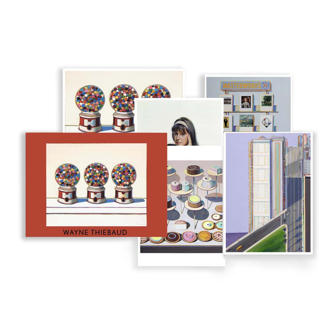 Wayne Thiebaud Boxed Notecards