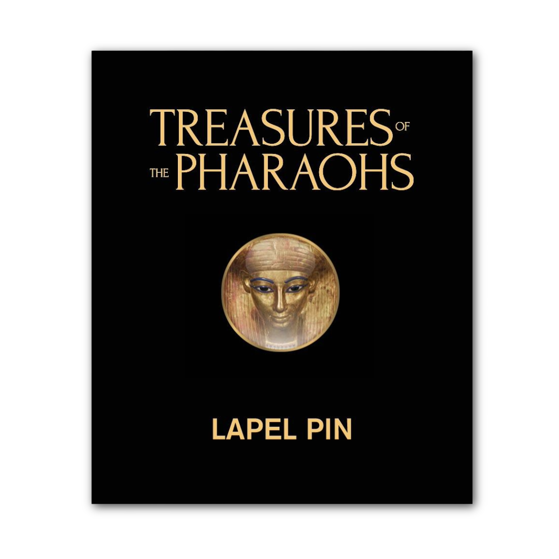 Anthropoid Coffin Thuya Lapel Pin