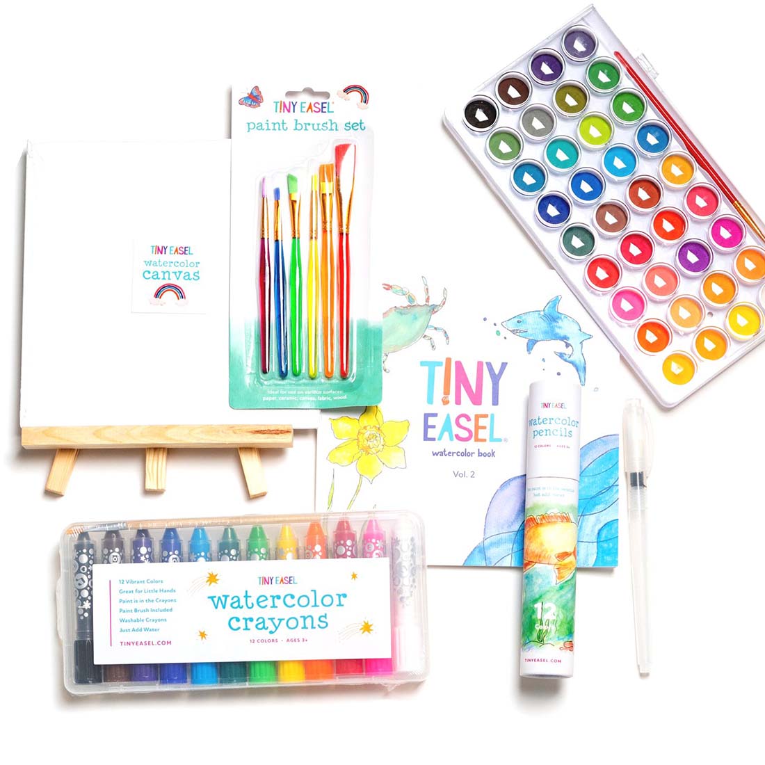 Tiny Easel Painter Essentials Kit