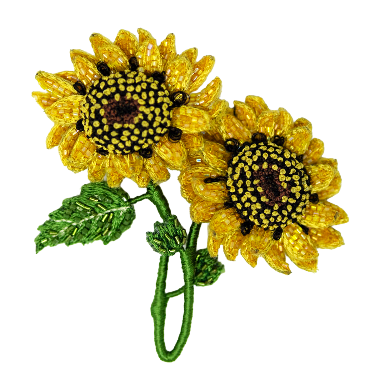 Dancing Sunflower Brooch