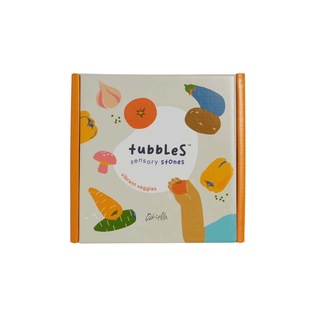 Vibrant Veggies Tubbles Sensory Stones