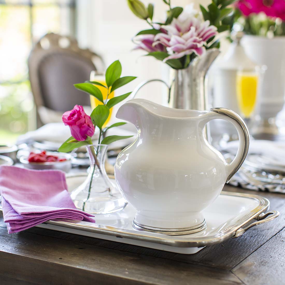 Tuscan Small Rectangular Ceramic Tray