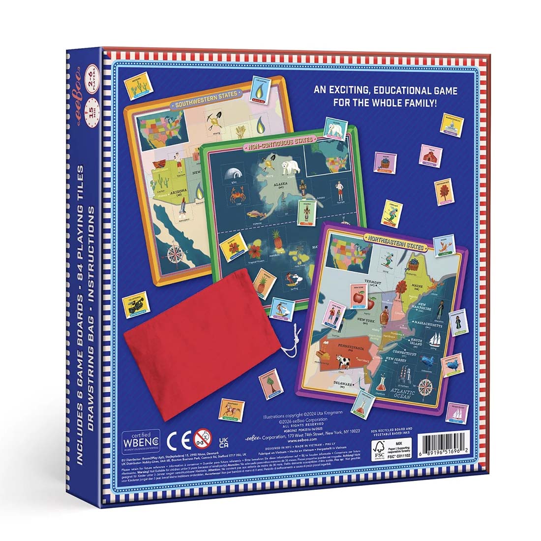 United States Geography Bingo