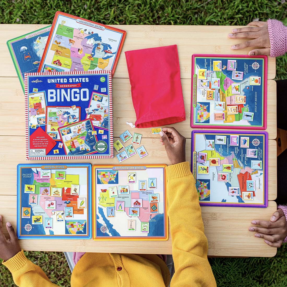 United States Geography Bingo