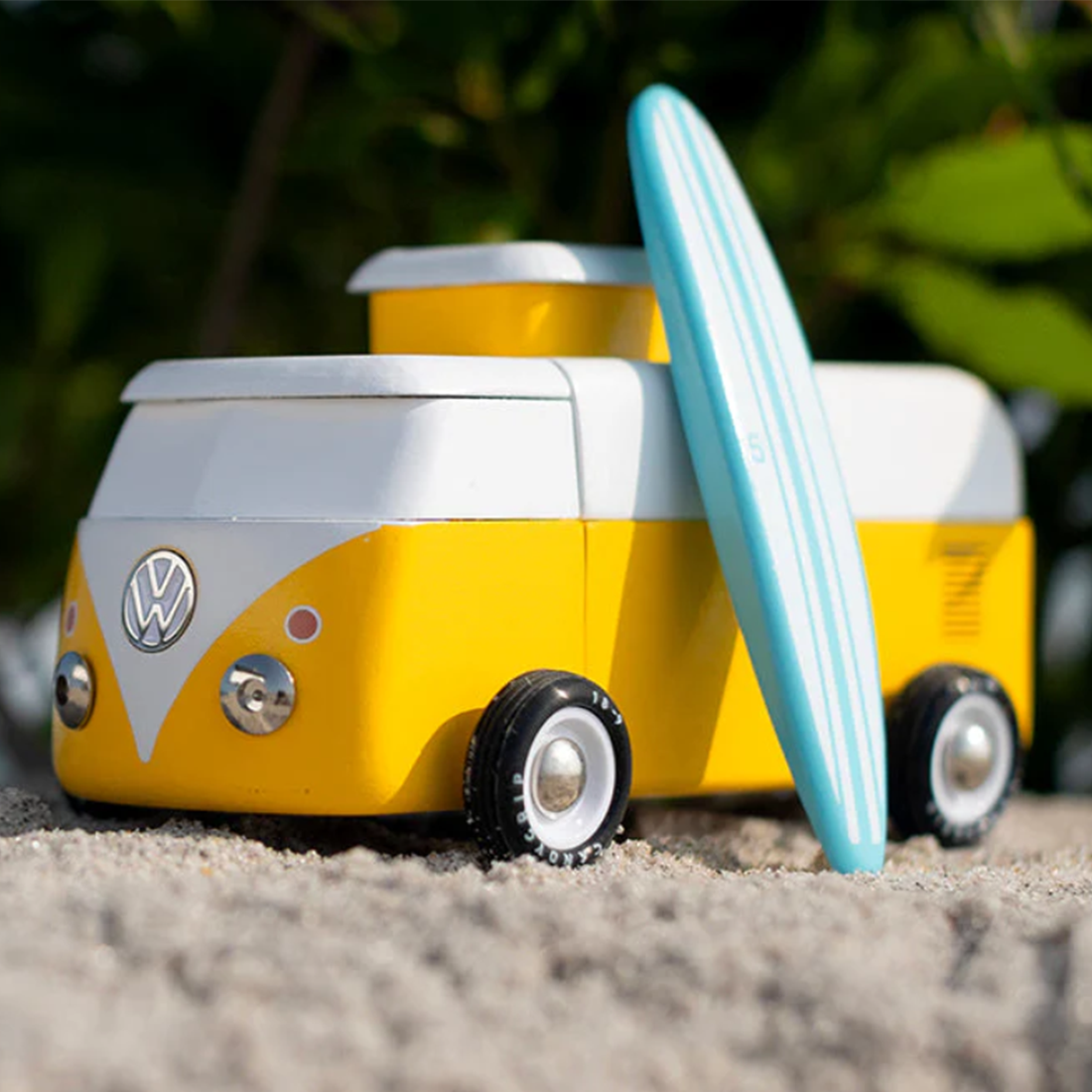 VW Beach Bus Sunset