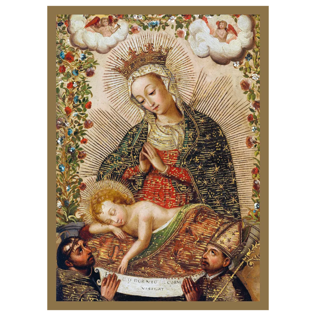 Angel & Virgin Mary Holiday Cards