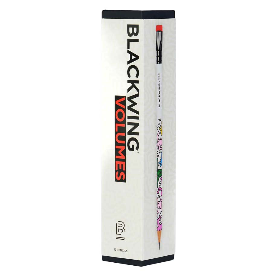 Blackwing pencil with packaging on a white background