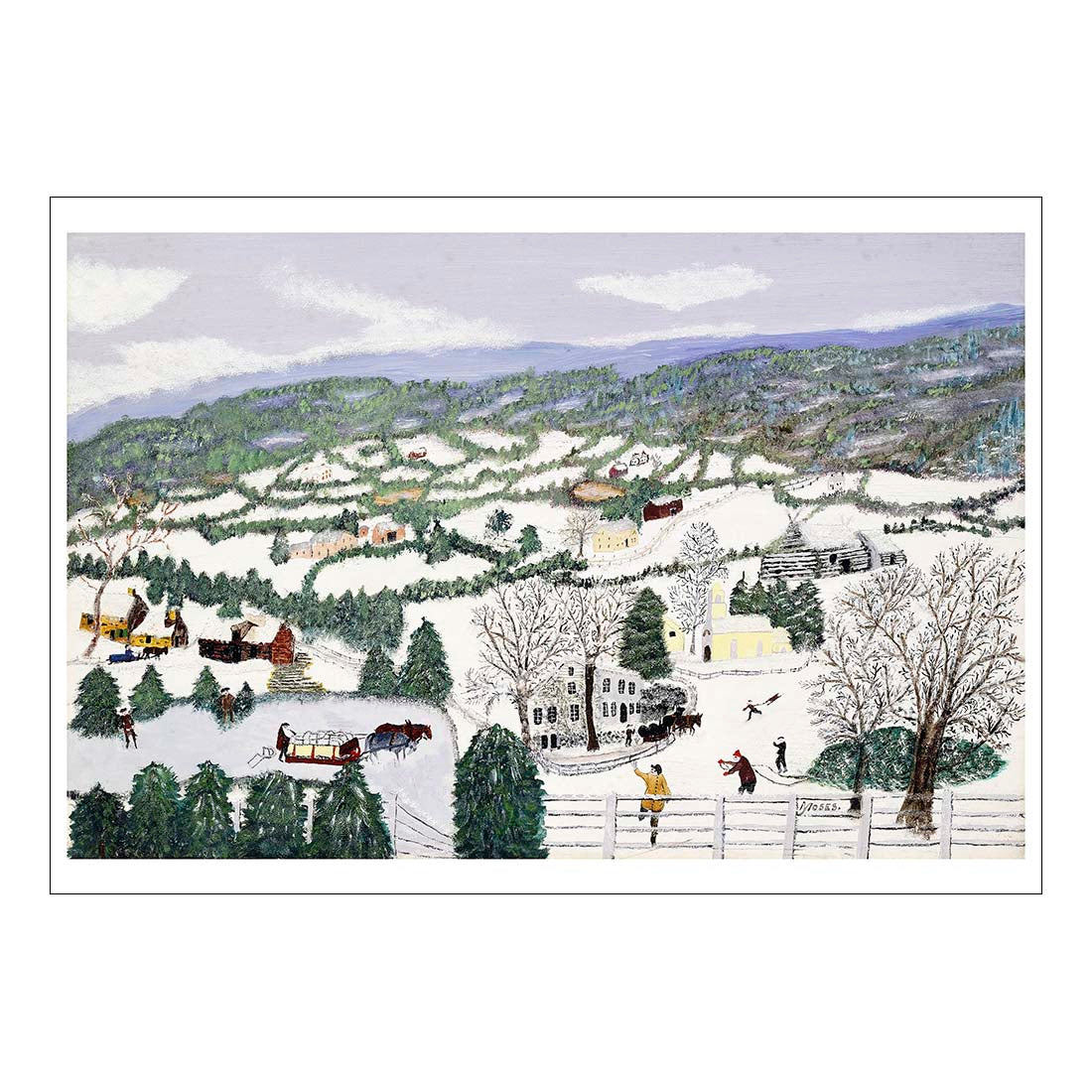 Grandma Moses Holiday Boxed Card Assortment