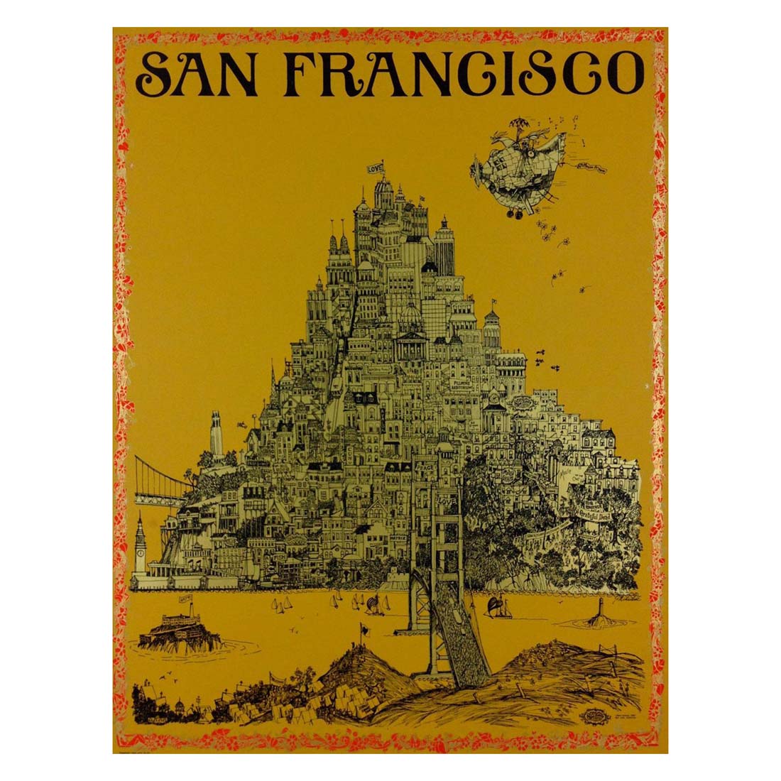 David Schiller San Francisco Holiday Boxed Cards
