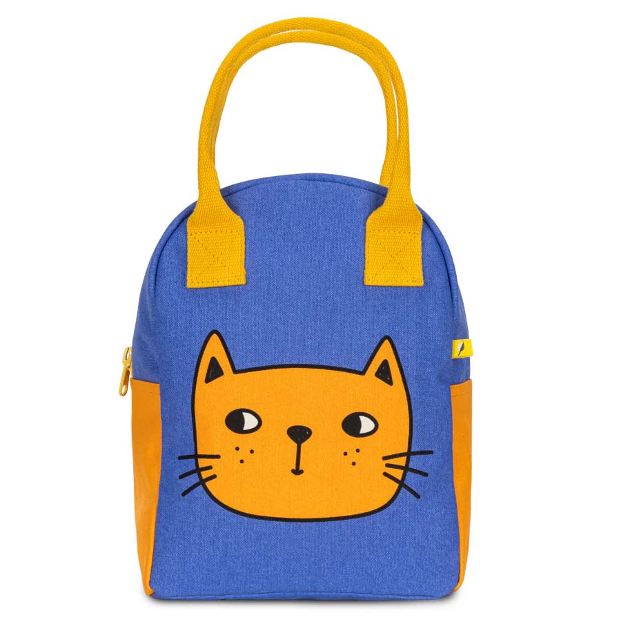 Kitty Zipper Lunch Bag
