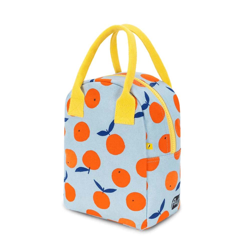 Oranges Zipper Lunch Bag
