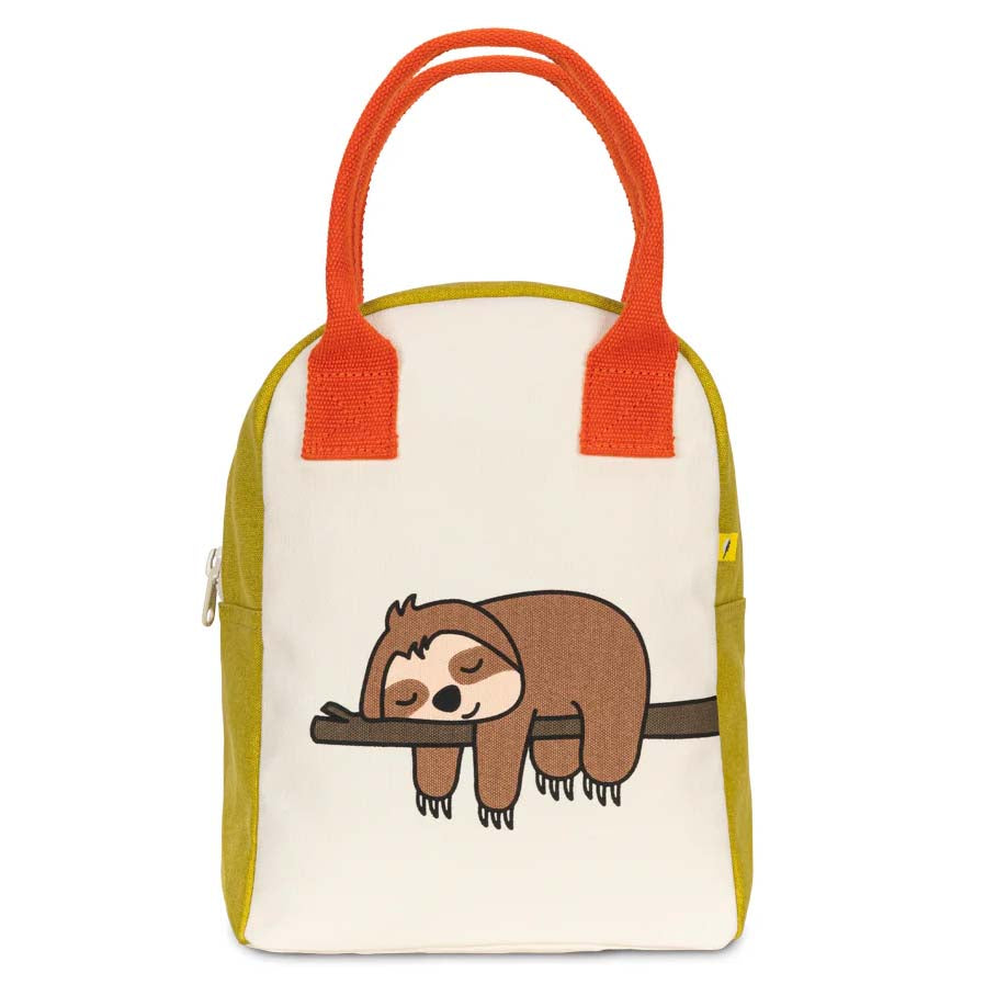 Sloth Zipper Lunch Bag