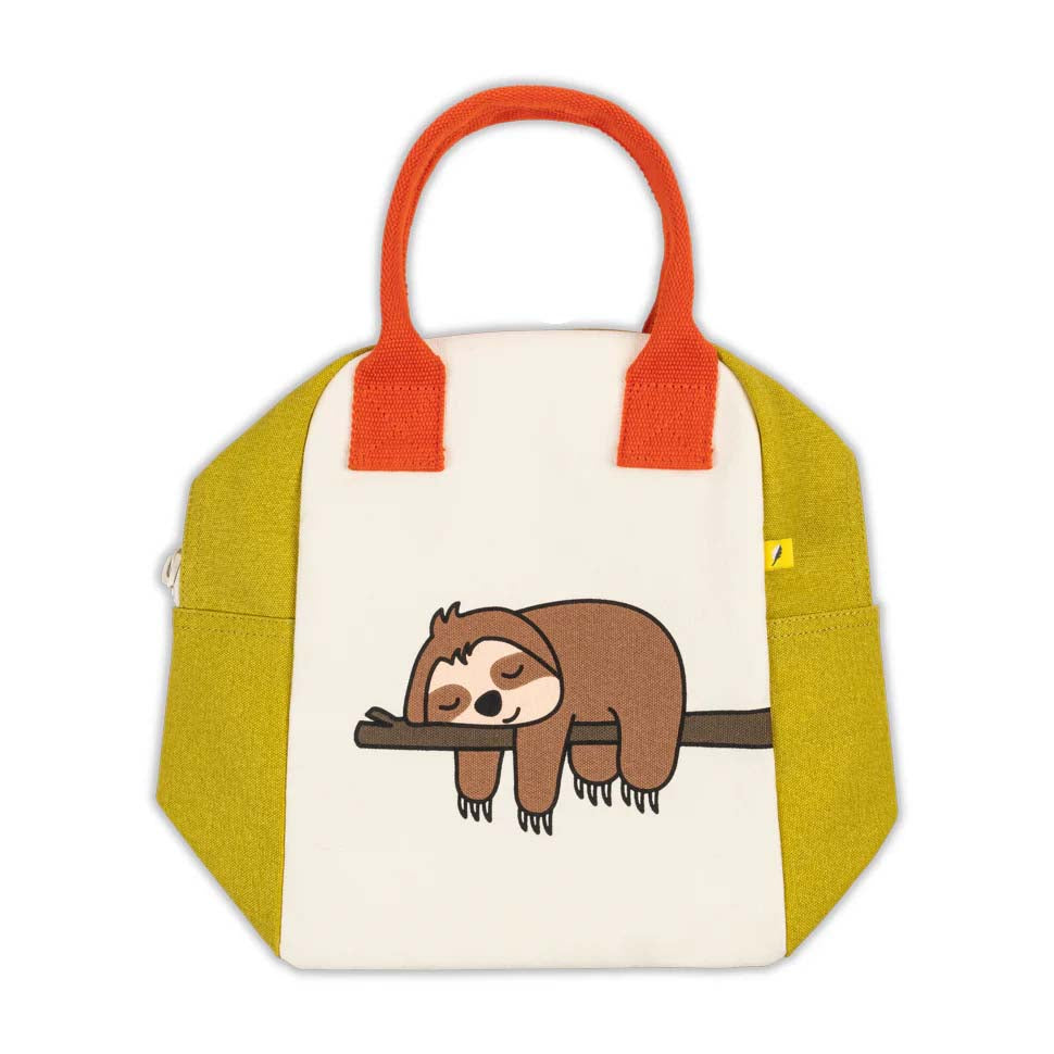 Sloth Zipper Lunch Bag