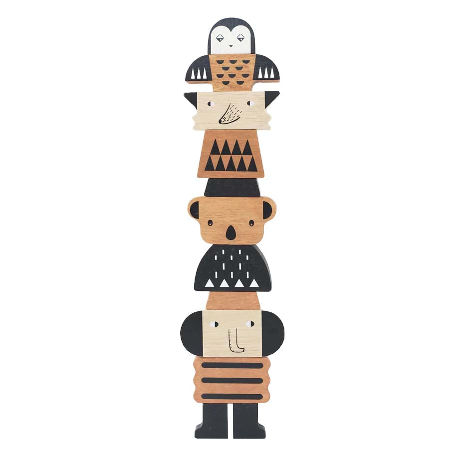 Animal Building Tower Stacking Blocks