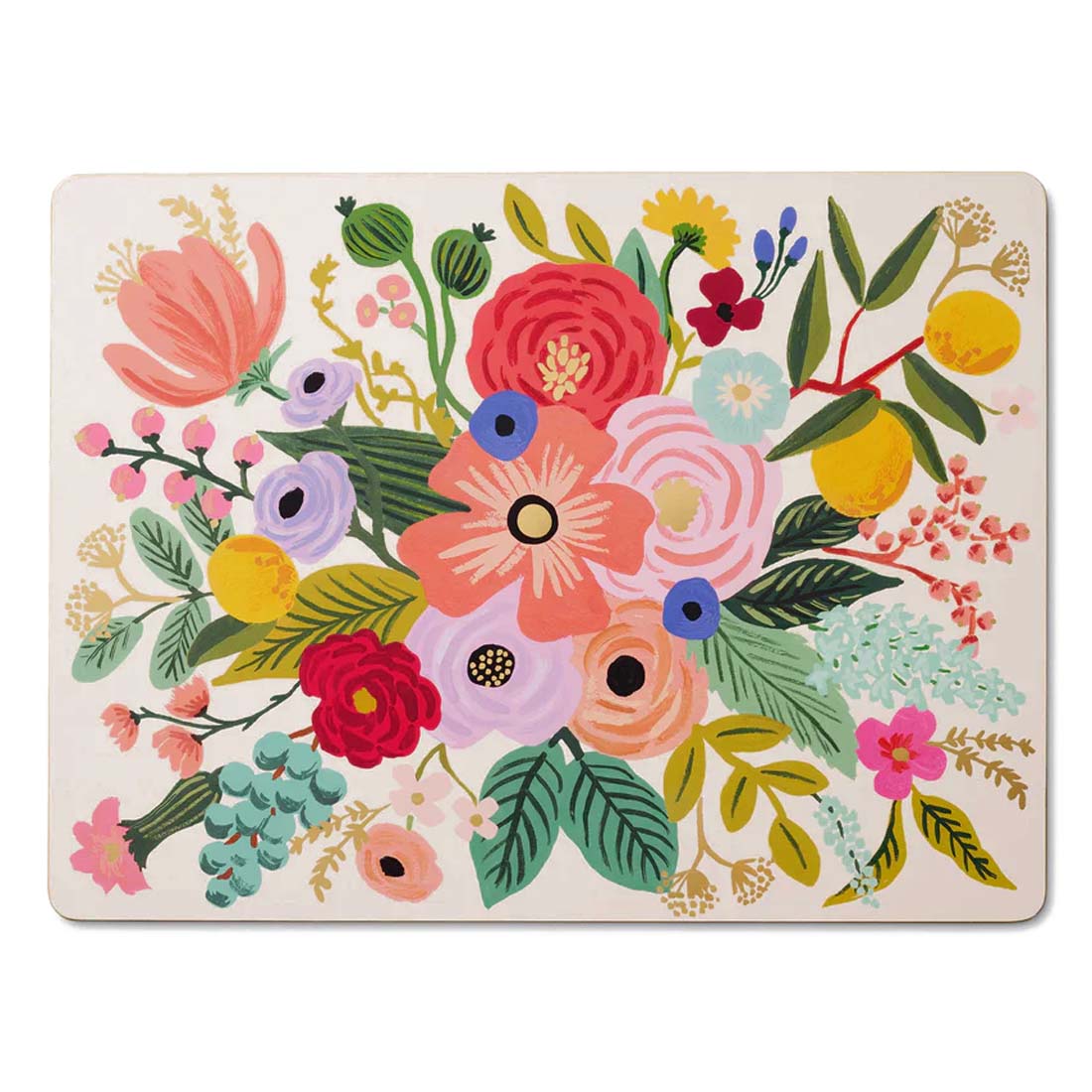 Garden Party Cork Placemat Set
