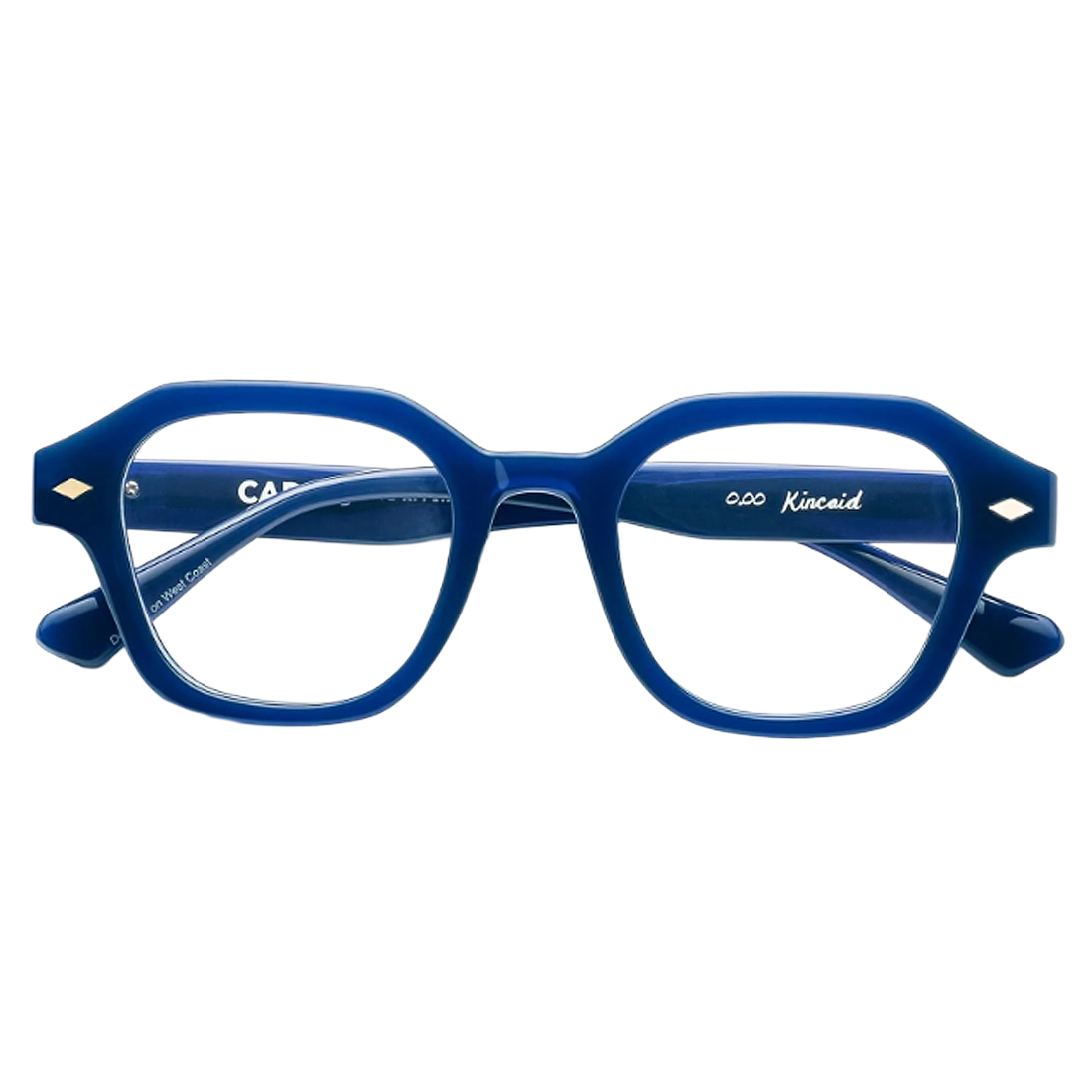 Blue eyeglasses