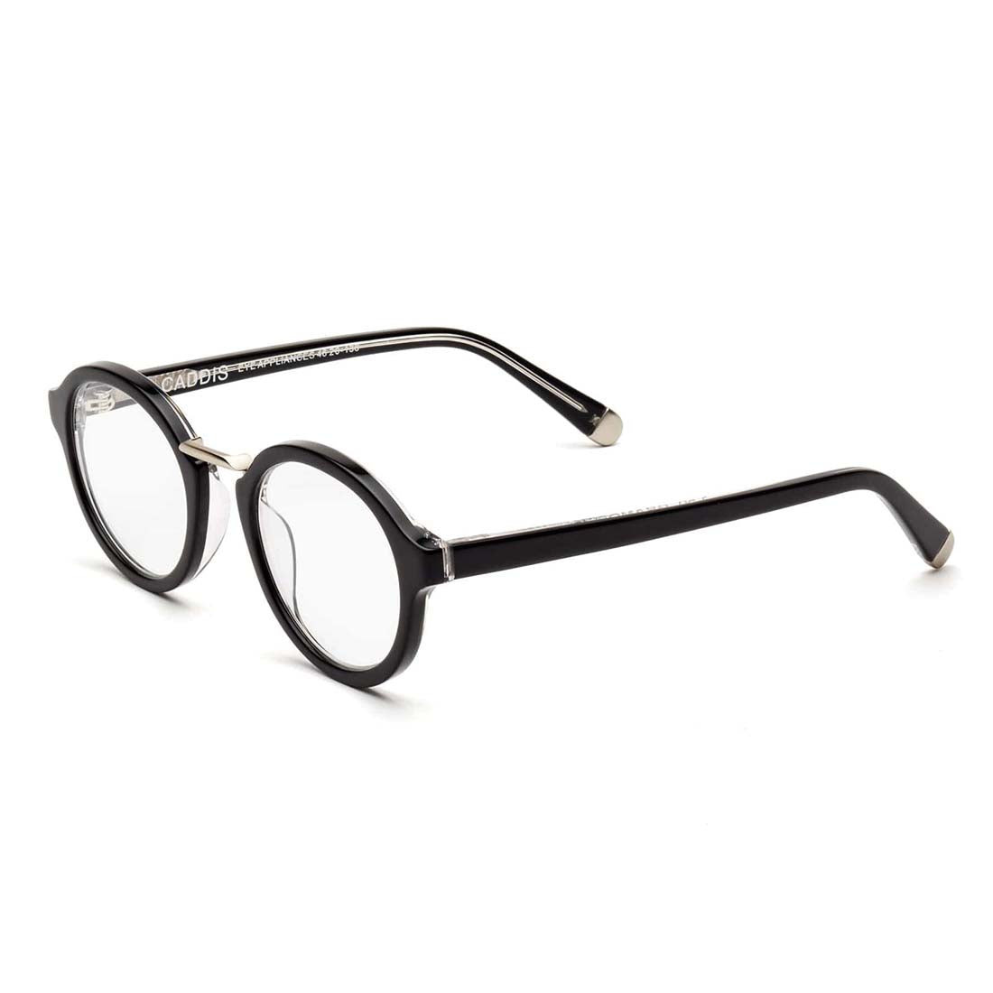 Polished Black Gramophone Readers +2.0