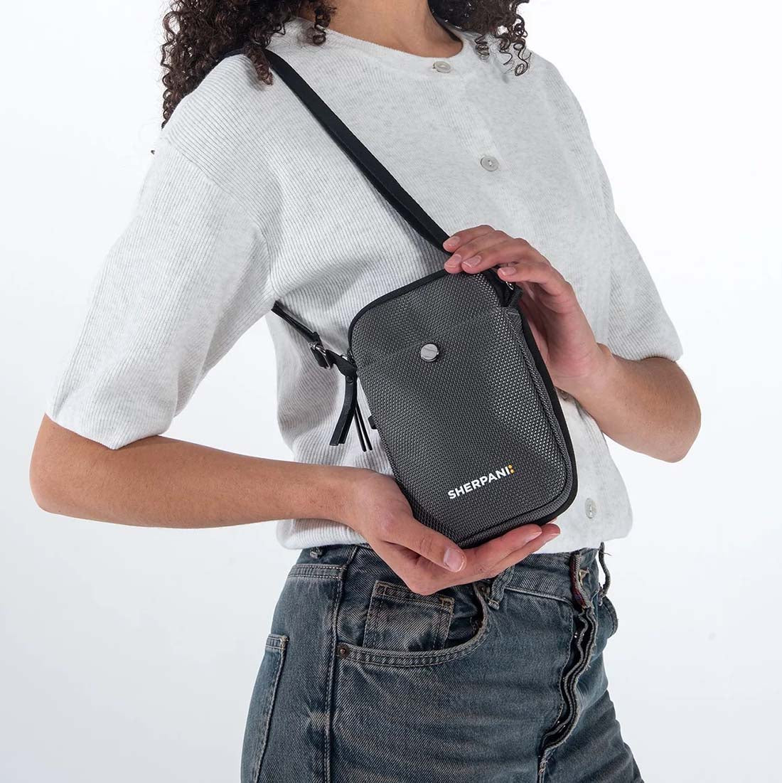 Granite Simplicity Anti-Theft Crossbody Wallet Bag