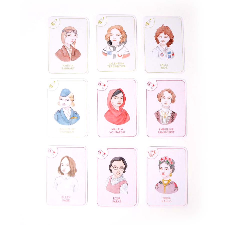 Wonder Women A Happy Families Card Game