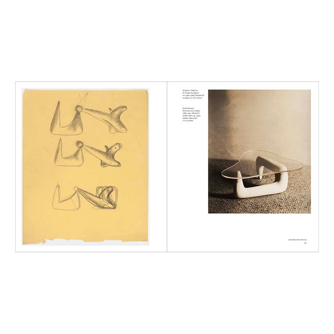 Isamu Noguchi: "I am not a designer"