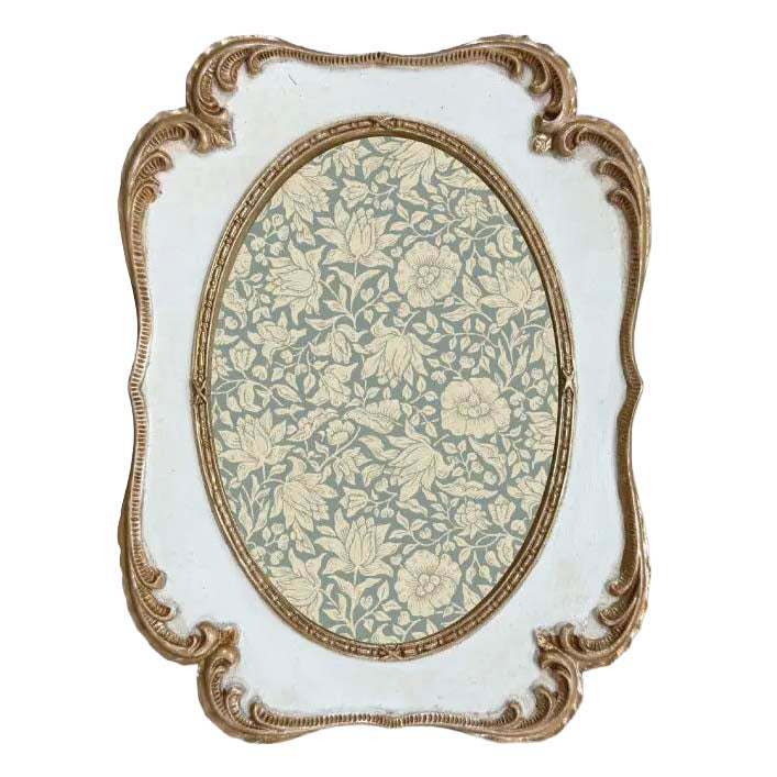 Antique Ivory Photo Frame