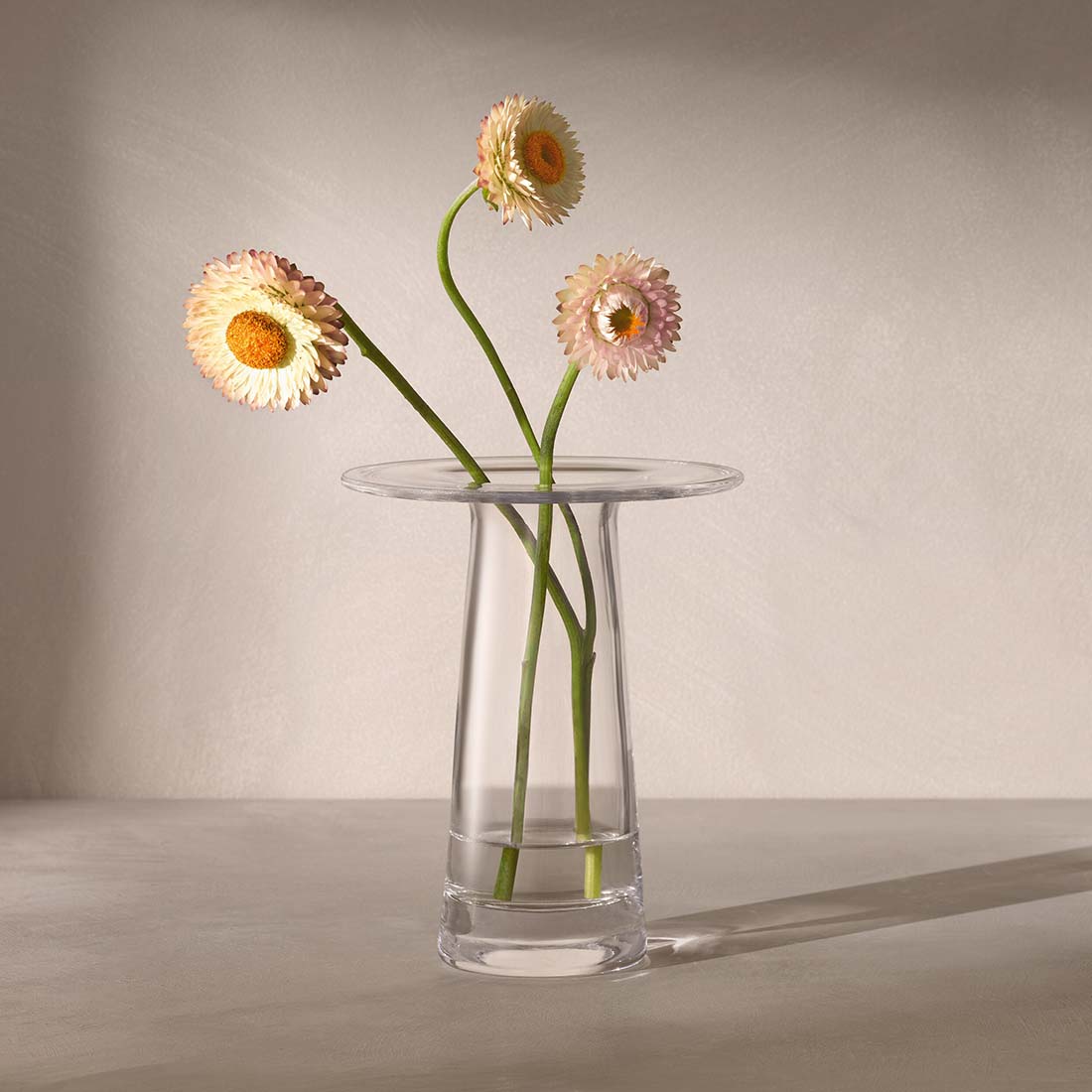Lantern Clear Glass Victoria Vase