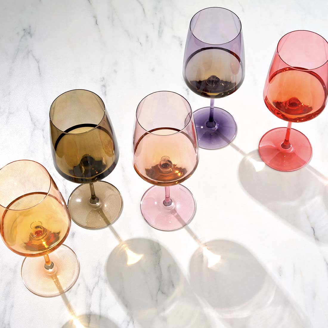 Reserve Nouveau Crystal Wine Glass Set