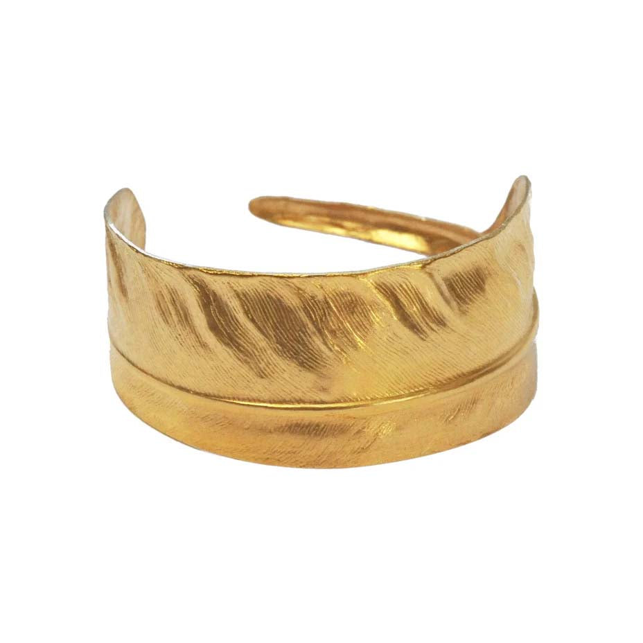Buy Adya Hammered Arm Cuff Online India - The Ethereal Store