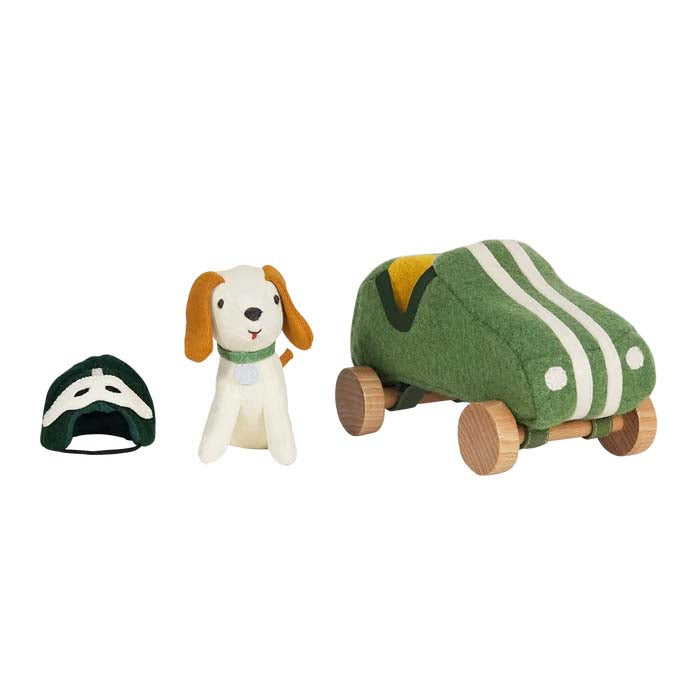 Raceboy Holdie Dog-Go Plush