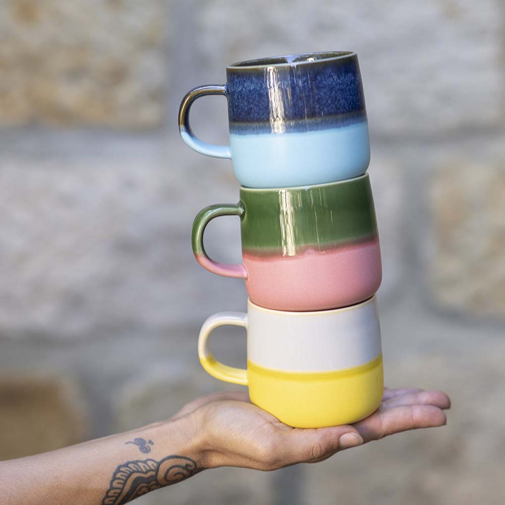 Blue Ceramic Mug